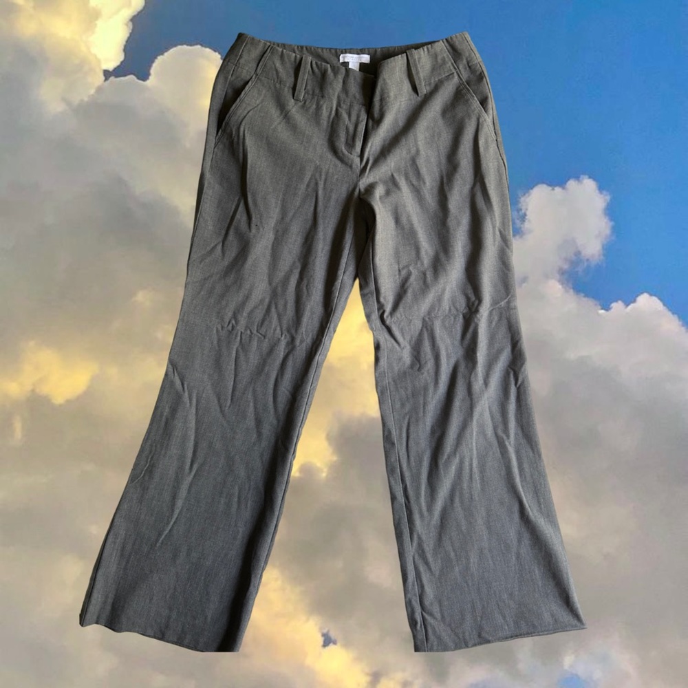 Women’s New York & Company Gray/Grey Pants: Size 10 Petite